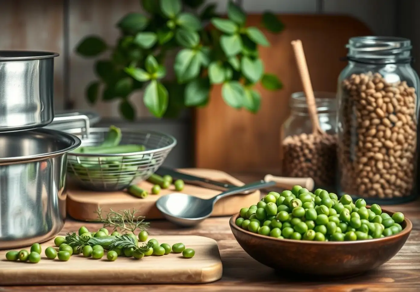 frozen green peas